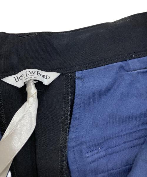BED J.W. FORD（ベッドフォード）BED J.W. FORD (ベッドフォード) フレアスラックス ブラック サイズ:2の古着・服飾アイテム