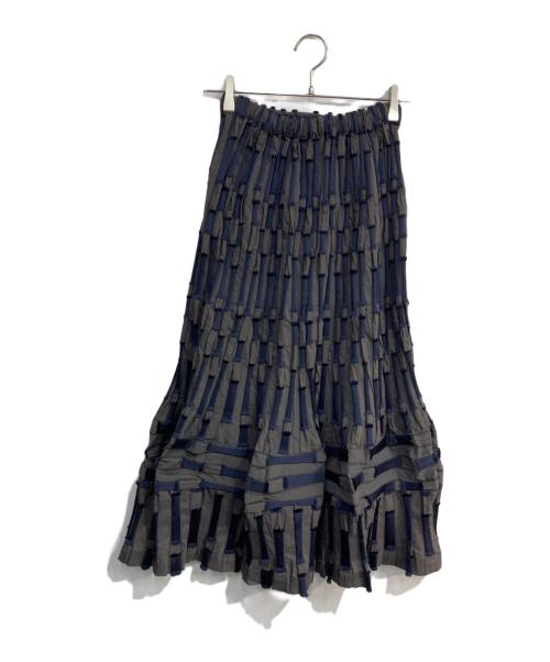 HaaT（ハート）HaaT (ハート) プリーツスカート グレー サイズ:2の古着・服飾アイテム