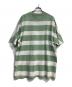 SUPREME (シュプリーム) printed stripe s/s top グリーン×ホワイト サイズ:Ⅼ：6000円