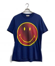 MARNI（マルニ）の古着「Smiley Face Graphic Cotton Tee」｜ネイビー