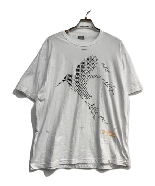 KOLOR（カラー）KOLOR (カラー) BEACONプリントTシャツ ホワイト サイズ:2の古着・服飾アイテム