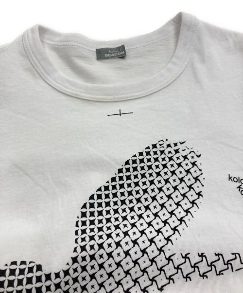 KOLOR（カラー）KOLOR (カラー) BEACONプリントTシャツ ホワイト サイズ:2の古着・服飾アイテム