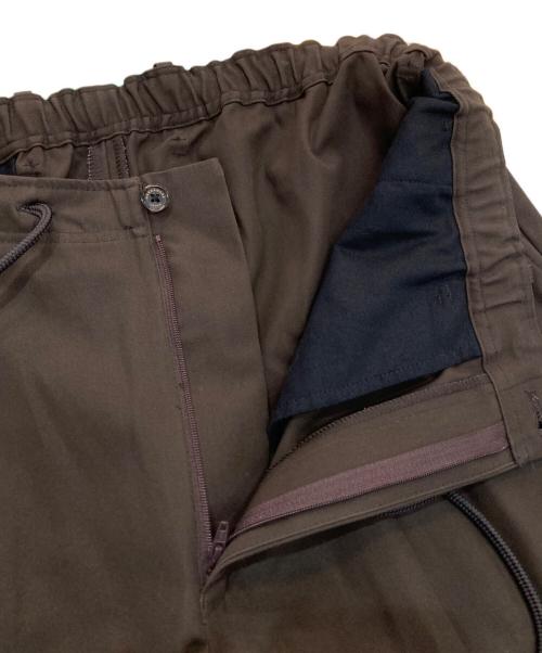 MARKAWARE（マーカウェア）MARKAWARE (マーカウェア) DOUBLE PLEATED EASY TROUSERS ブラウン サイズ:2の古着・服飾アイテム