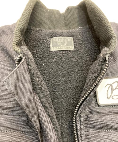 BULL ORIGINAL（ブルオリジナル）bull original (ブルオリジナル) 中綿入りベスト ブラック サイズ:Sの古着・服飾アイテム