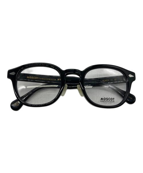 MOSCOT（モスコット）MOSCOT (モスコット) 伊達眼鏡 ブラック サイズ:49□24-145の古着・服飾アイテム