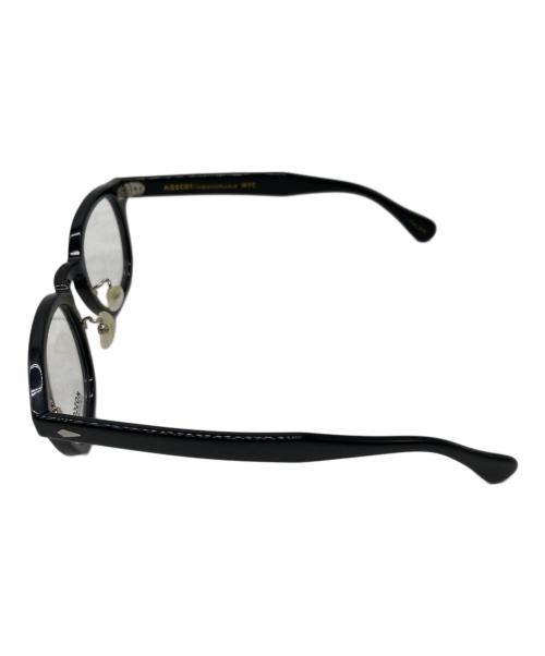 MOSCOT（モスコット）MOSCOT (モスコット) 伊達眼鏡 ブラック サイズ:49□24-145の古着・服飾アイテム