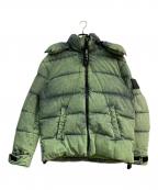 DIESELディーゼル）の古着「ONLY THE BRAVE ダウンジャケット」｜グリーン
