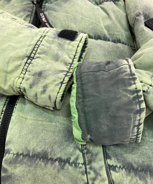 DIESEL（ディーゼル）DIESEL (ディーゼル) ONLY THE BRAVE ダウンジャケット グリーン サイズ:Sの古着・服飾アイテム