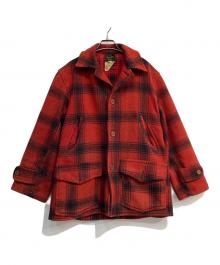 AMERICAN FIELD（アメリカン フィールド）の古着「ウールチェックジャケット」｜レッド