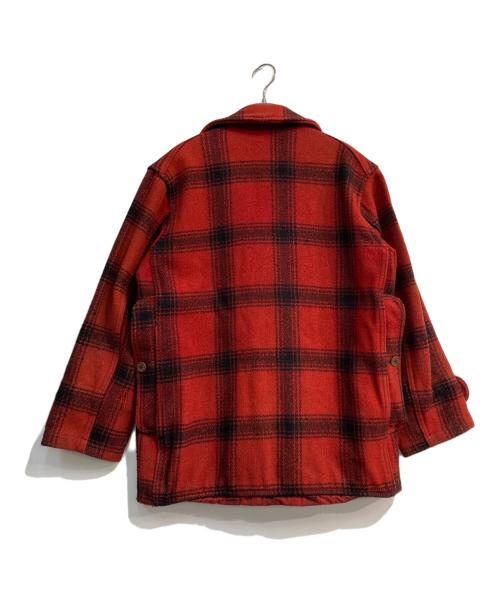 AMERICAN FIELD（アメリカン フィールド）AMERICAN FIELD (アメリカン フィールド) ウールチェックジャケット レッド サイズ:-の古着・服飾アイテム