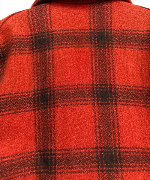 AMERICAN FIELD（アメリカン フィールド）AMERICAN FIELD (アメリカン フィールド) ウールチェックジャケット レッド サイズ:-の古着・服飾アイテム