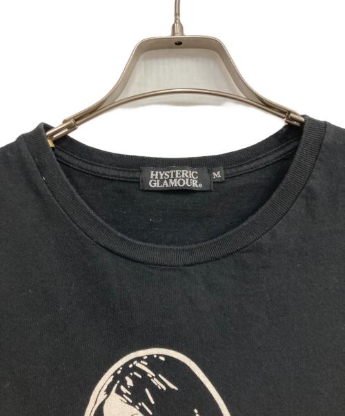 Hysteric Glamour（ヒステリックグラマー）Hysteric Glamour (ヒステリックグラマー) プリントTシャツ ブラック サイズ:Mの古着・服飾アイテム