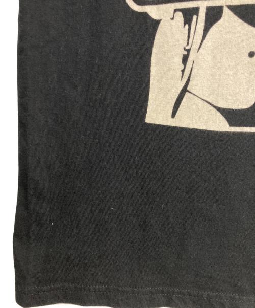Hysteric Glamour（ヒステリックグラマー）Hysteric Glamour (ヒステリックグラマー) プリントTシャツ ブラック サイズ:Mの古着・服飾アイテム