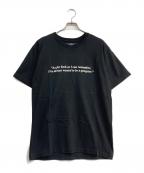 NEIGHBORHOODネイバーフッド）の古着「プリントTシャツ」｜ブラック