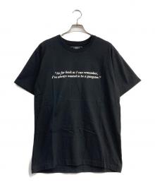 NEIGHBORHOOD（ネイバーフッド）の古着「プリントTシャツ」｜ブラック