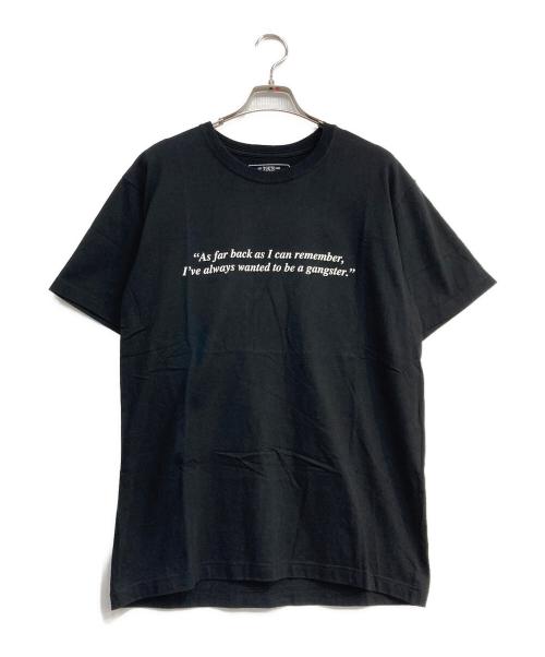 NEIGHBORHOOD（ネイバーフッド）NEIGHBORHOOD (ネイバーフッド) プリントTシャツ ブラック サイズ:Ⅿの古着・服飾アイテム