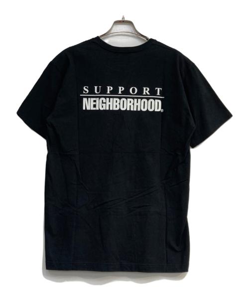 NEIGHBORHOOD（ネイバーフッド）NEIGHBORHOOD (ネイバーフッド) プリントTシャツ ブラック サイズ:Ⅿの古着・服飾アイテム