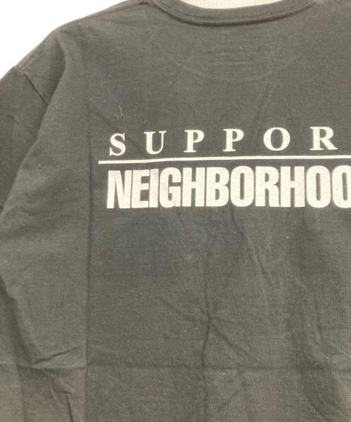 NEIGHBORHOOD（ネイバーフッド）NEIGHBORHOOD (ネイバーフッド) プリントTシャツ ブラック サイズ:Ⅿの古着・服飾アイテム