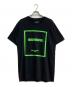 NEIGHBORHOOD（ネイバーフッド）の古着「プリントTシャツ」｜ブラック×グリーン