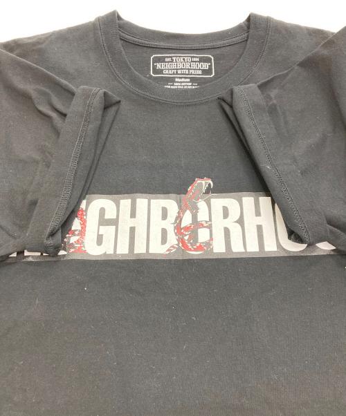 NEIGHBORHOOD（ネイバーフッド）NEIGHBORHOOD (ネイバーフッド) プリントTシャツ ブラック サイズ:Mの古着・服飾アイテム
