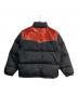 Supreme (シュプリーム) Glitter Yoke Down Puffer Jacket ブラック×レッド サイズ:Ⅼ：22000円