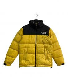 THE NORTH FACE（ザ ノース フェイス）の古着「NUPTSE JACKET」｜イエロー×ブラック