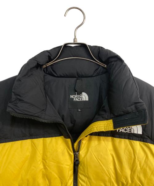 THE NORTH FACE（ザ ノース フェイス）THE NORTH FACE (ザ ノース フェイス) NUPTSE JACKET イエロー×ブラック サイズ:Ⅼの古着・服飾アイテム