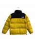 THE NORTH FACE (ザ ノース フェイス) NUPTSE JACKET イエロー×ブラック サイズ:Ⅼ：16000円
