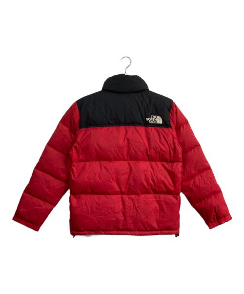 THE NORTH FACE（ザ ノース フェイス）THE NORTH FACE (ザ ノース フェイス) NUPTSE JACKET ブラック×レッド サイズ:Ⅼの古着・服飾アイテム