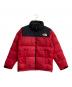 THE NORTH FACE（ザ ノース フェイス）の古着「NUPTSE JACKET」｜ブラック×レッド