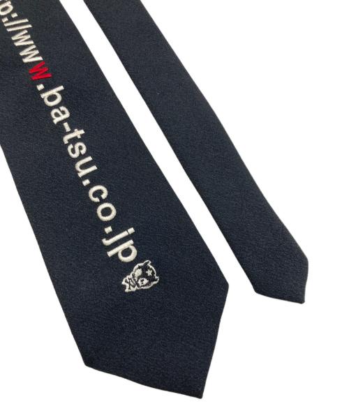 BA-TSU CLUB（バツクラブ）BA-TSU CLUB (バツクラブ) 刺繍ネクタイ ブラック サイズ:-の古着・服飾アイテム