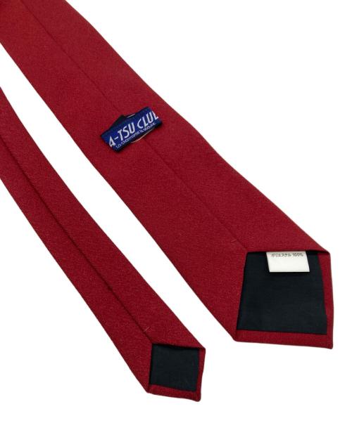 BA-TSU CLUB（バツクラブ）BA-TSU CLUB (バツクラブ) 刺繍ネクタイ レッド サイズ:-の古着・服飾アイテム