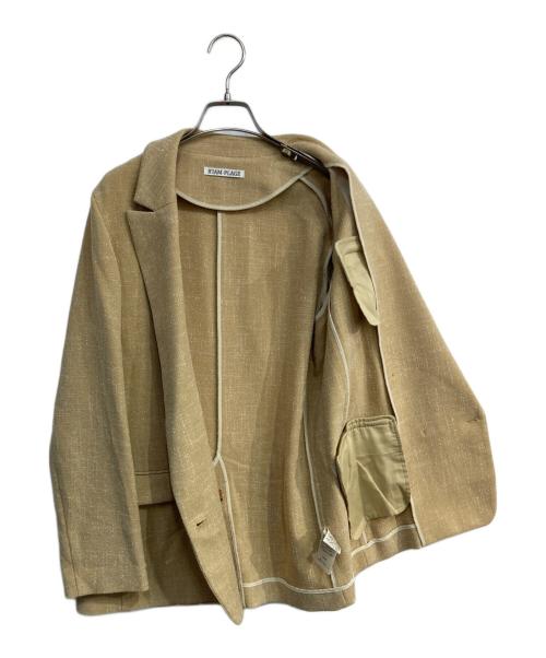 R'IAM-Plage（リアムプラージュ）R'IAM-Plage (リアムプラージュ) ミニツイードジャケット　20010922603230 ベージュ サイズ:36の古着・服飾アイテム