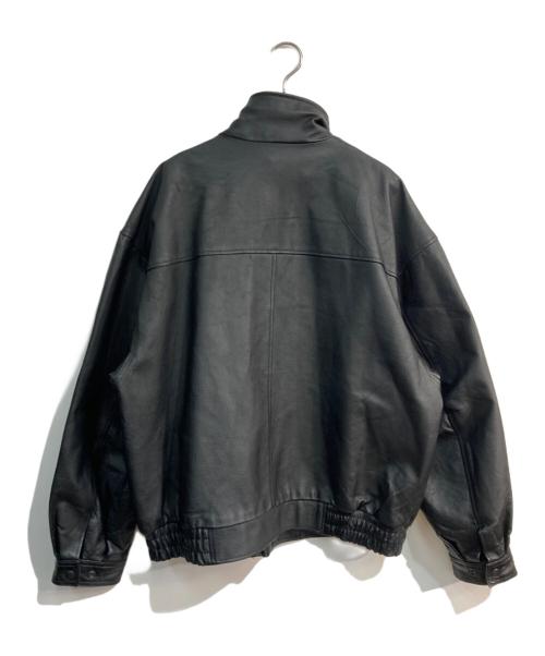 JOHN ASHFORD（ジョン アッシュフォード）JOHN ASHFORD (ジョン アッシュフォード) レザージャケット ブラック サイズ:Lの古着・服飾アイテム