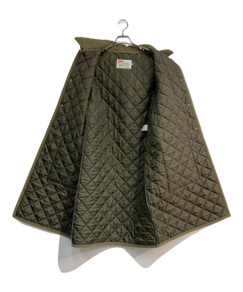 Traditional Weatherwear（トラディショナルウェザーウェア）Traditional Weatherwear (トラディショナルウェザーウェア) SLOBE IENA (スローブ イエナ) MALET/ DET HOODコート カーキ サイズ:36の古着・服飾アイテム