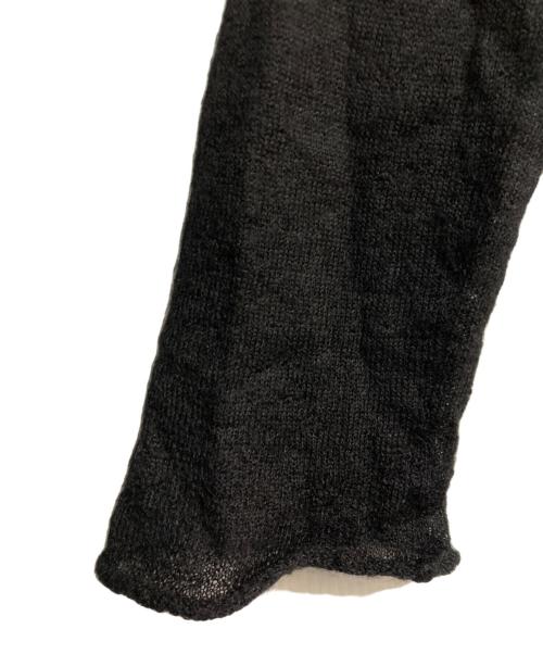 NUMBER (N)INE（ナンバーナイン）NUMBER (N)INE (ナンバーナイン) アーガイルネックプルオーバーニット ブラック サイズ:2の古着・服飾アイテム