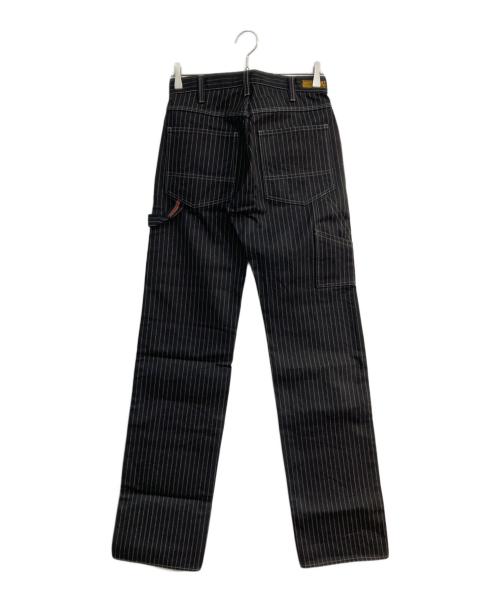 IRON HEART（アイアンハート）IRON HEART (アイアンハート) ヒッコリーペインター パンツ ブラック サイズ:W29の古着・服飾アイテム