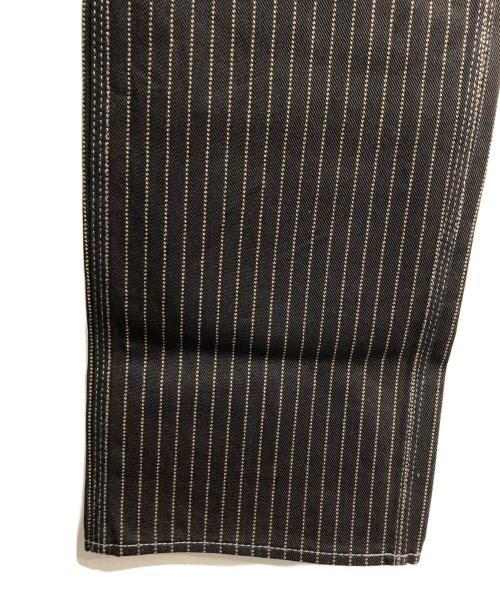 IRON HEART（アイアンハート）IRON HEART (アイアンハート) ヒッコリーペインター パンツ ブラック サイズ:W29の古着・服飾アイテム