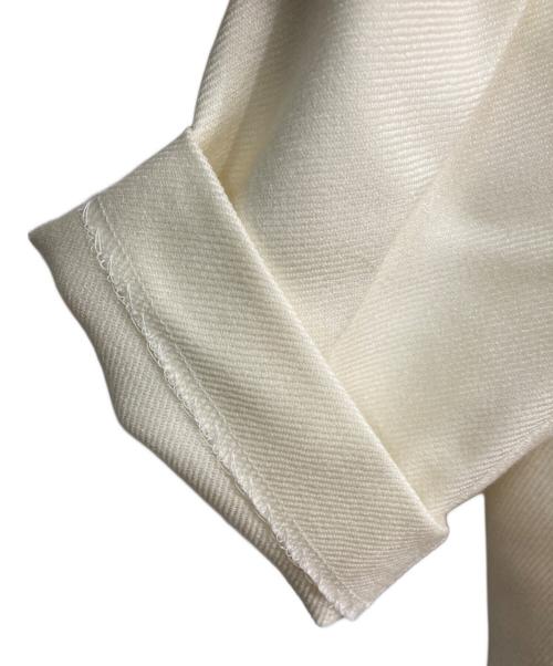 ebure（エブール）EBURE (エブール) ボウタイケープライクカットソー アイボリー サイズ:36の古着・服飾アイテム