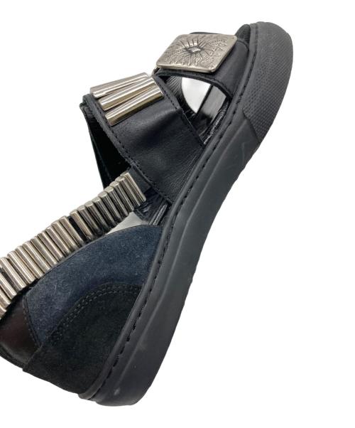 TOGA PULLA（トーガ プルラ）TOGA PULLA (トーガ プルラ) METAL SNEAKER SANDALS ブラック サイズ:36の古着・服飾アイテム