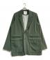 UN3D.（アンスリード）の古着「レイヤードポケットジャケット」｜グリーン