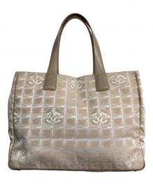 CHANEL（シャネル）の古着「トートバッグ　ニュートラベルライン」｜ベージュ