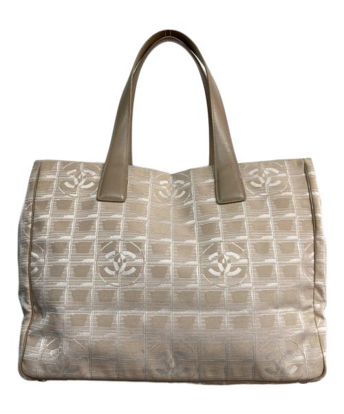 CHANEL（シャネル）CHANEL (シャネル) トートバッグ　ニュートラベルライン ベージュの古着・服飾アイテム