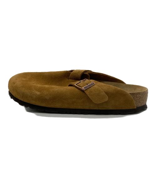 BIRKENSTOCK（ビルケンシュトック）BIRKENSTOCK (ビルケンシュトック) Boston スエードレザーサンダル ブラウン サイズ:43の古着・服飾アイテム