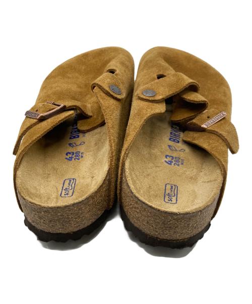 BIRKENSTOCK（ビルケンシュトック）BIRKENSTOCK (ビルケンシュトック) Boston スエードレザーサンダル ブラウン サイズ:43の古着・服飾アイテム
