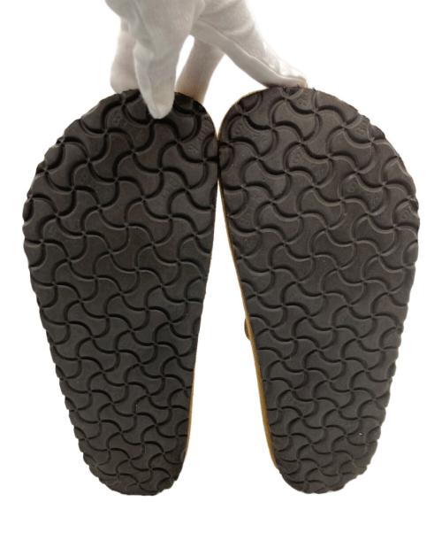 BIRKENSTOCK（ビルケンシュトック）BIRKENSTOCK (ビルケンシュトック) Boston スエードレザーサンダル ブラウン サイズ:43の古着・服飾アイテム