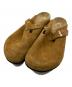 BIRKENSTOCK（ビルケンシュトック）の古着「Boston スエードレザーサンダル」｜ブラウン