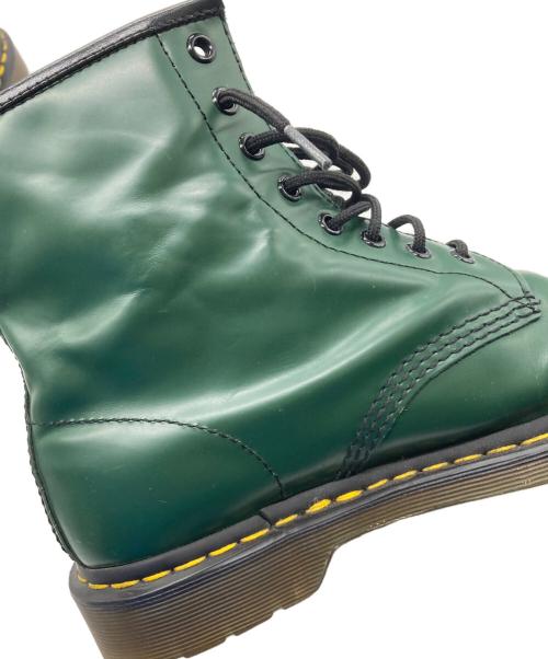 Dr.Martens（ドクターマーチン）Dr.Martens (ドクターマーチン) 8ホールブーツ グリーン サイズ: UK8の古着・服飾アイテム