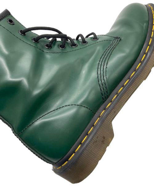 Dr.Martens（ドクターマーチン）Dr.Martens (ドクターマーチン) 8ホールブーツ グリーン サイズ: UK8の古着・服飾アイテム