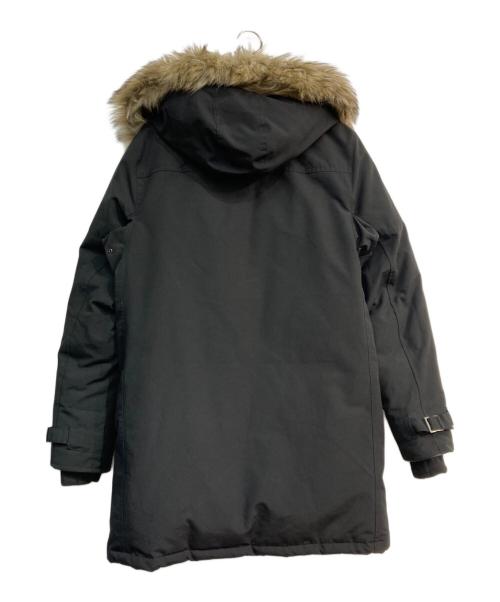 POLO RALPH LAUREN（ポロ・ラルフローレン）POLO RALPH LAUREN (ポロ・ラルフローレン) ファー付きダウンコート ブラック サイズ:ＸＳの古着・服飾アイテム